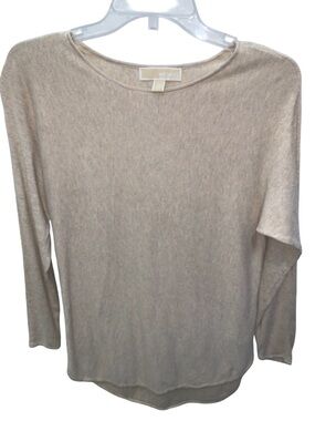 Michael Kors Biege Ladies Tunic Top Size Small